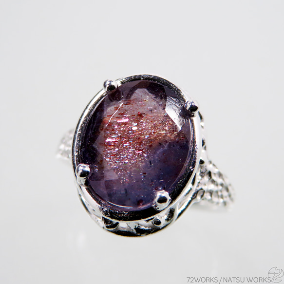 アイオライトサンストーン リング / Iolite Sunstone Ring ll 4枚目の画像