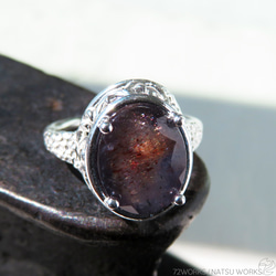 アイオライトサンストーン リング / Iolite Sunstone Ring ll 7枚目の画像