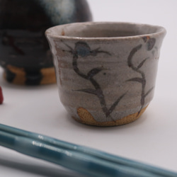 絵唐津ぐい呑み（作品番号G-040） おちょこ・ぐい呑み・徳利 森の丘陶