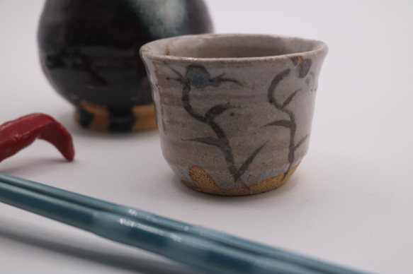 唐津焼 斑唐津 徳利呑セット （唐津焼 絵唐津 ぐい呑み 酒器