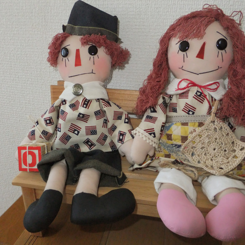 ペアカントリードール☆男の子＆女の子ドール その他人形