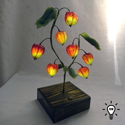 ランプスタンド　ミニツリー　オレンジ ランプスタンド ミニツリー オレンジ - メルカリ