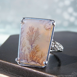 デンドリティック アゲート リング / Dendritic Agate Ring a1 1枚目の画像