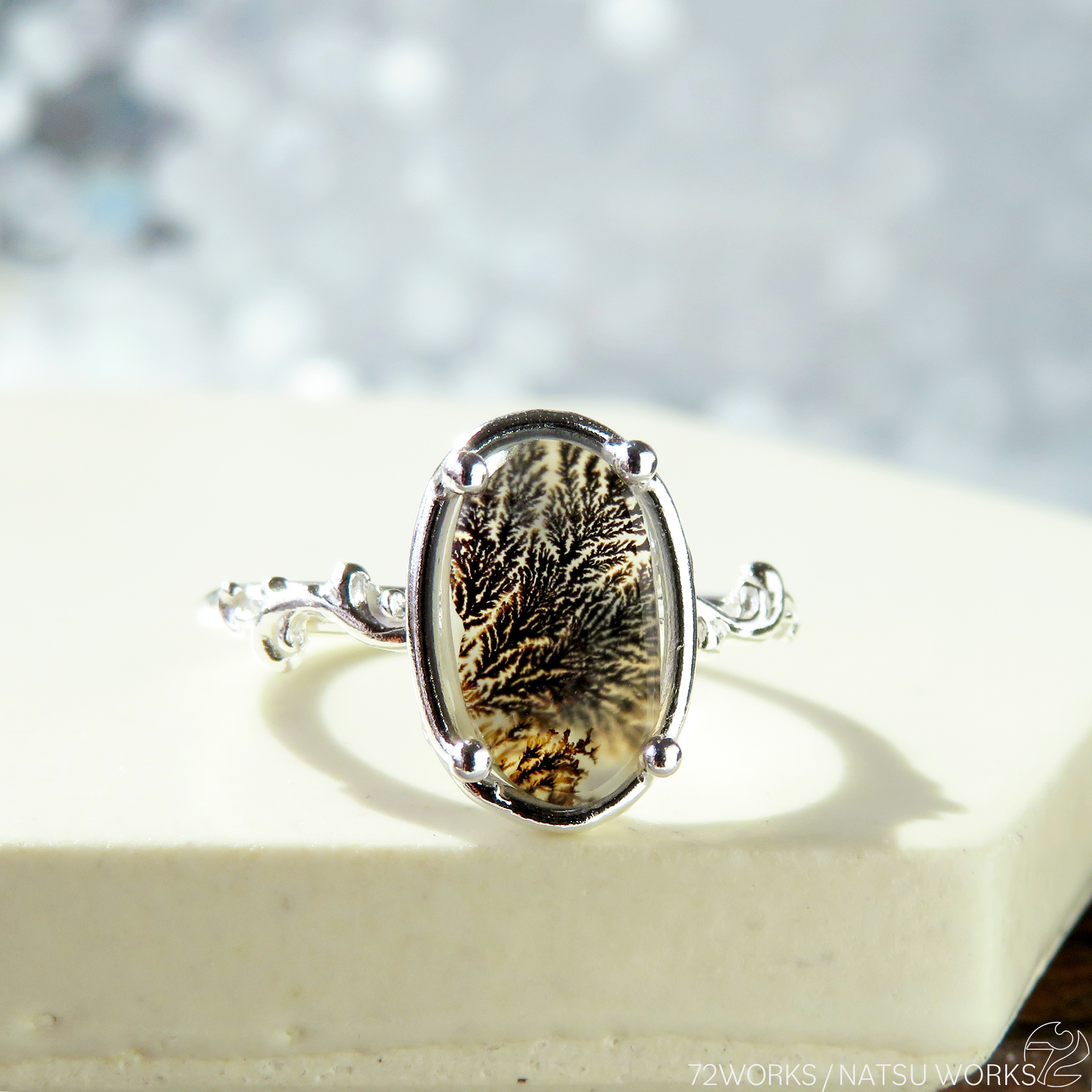 デンドリティック アゲート リング / Dendritic Agate Ring m11