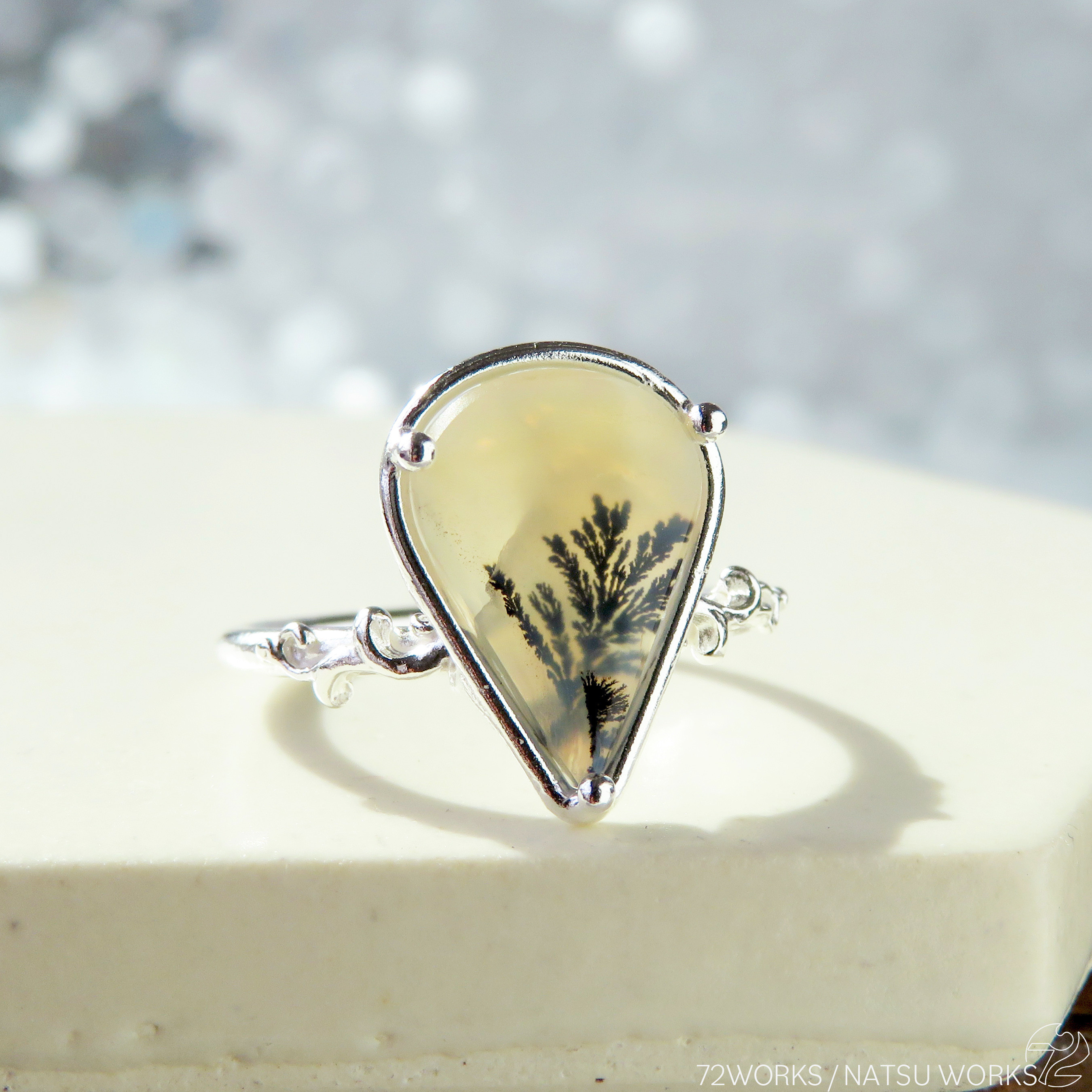 デンドリティック アゲート リング / Dendritic Agate Ring m12