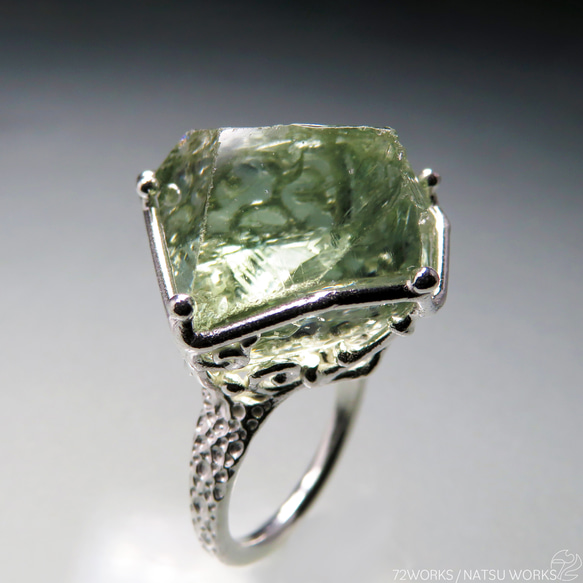 グリーン アメジスト リング / Green Amethyst Ring 8枚目の画像