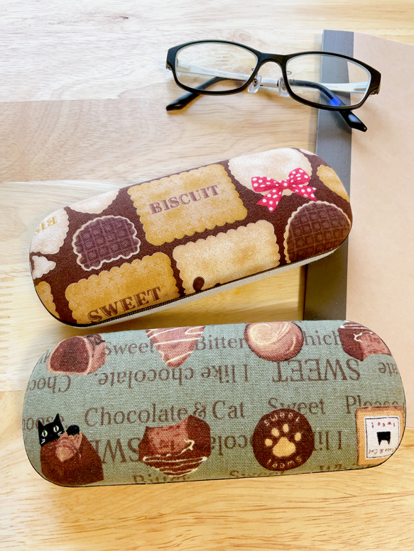 おしゃれなスイーツのメガネケース/小物入れ/ペンケース メガネケース