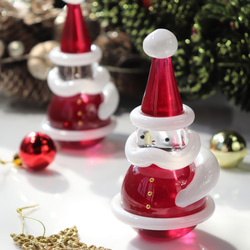 サンタクロースの贈り物」スウェーデンクリスタルガラス テーブル