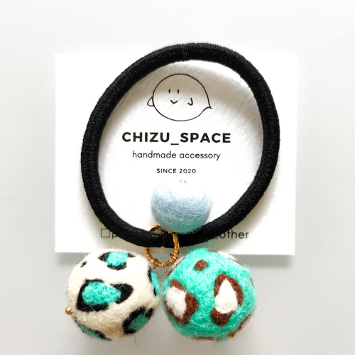 ヘアゴム No.43 No.43】ベビーヘアクリップ・ヘアゴム ・キッズヘア