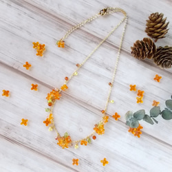 オレンジ（橙） ネックレス・ペンダント の人気通販｜Creema(クリーマ