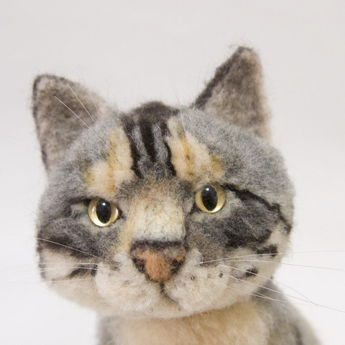 オーダーメイド】猫さんとの思い出を形に残しませんか？ 羊毛フェルト