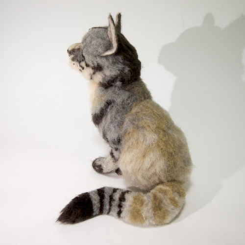 オーダーメイド】猫さんとの思い出を形に残しませんか？ 羊毛