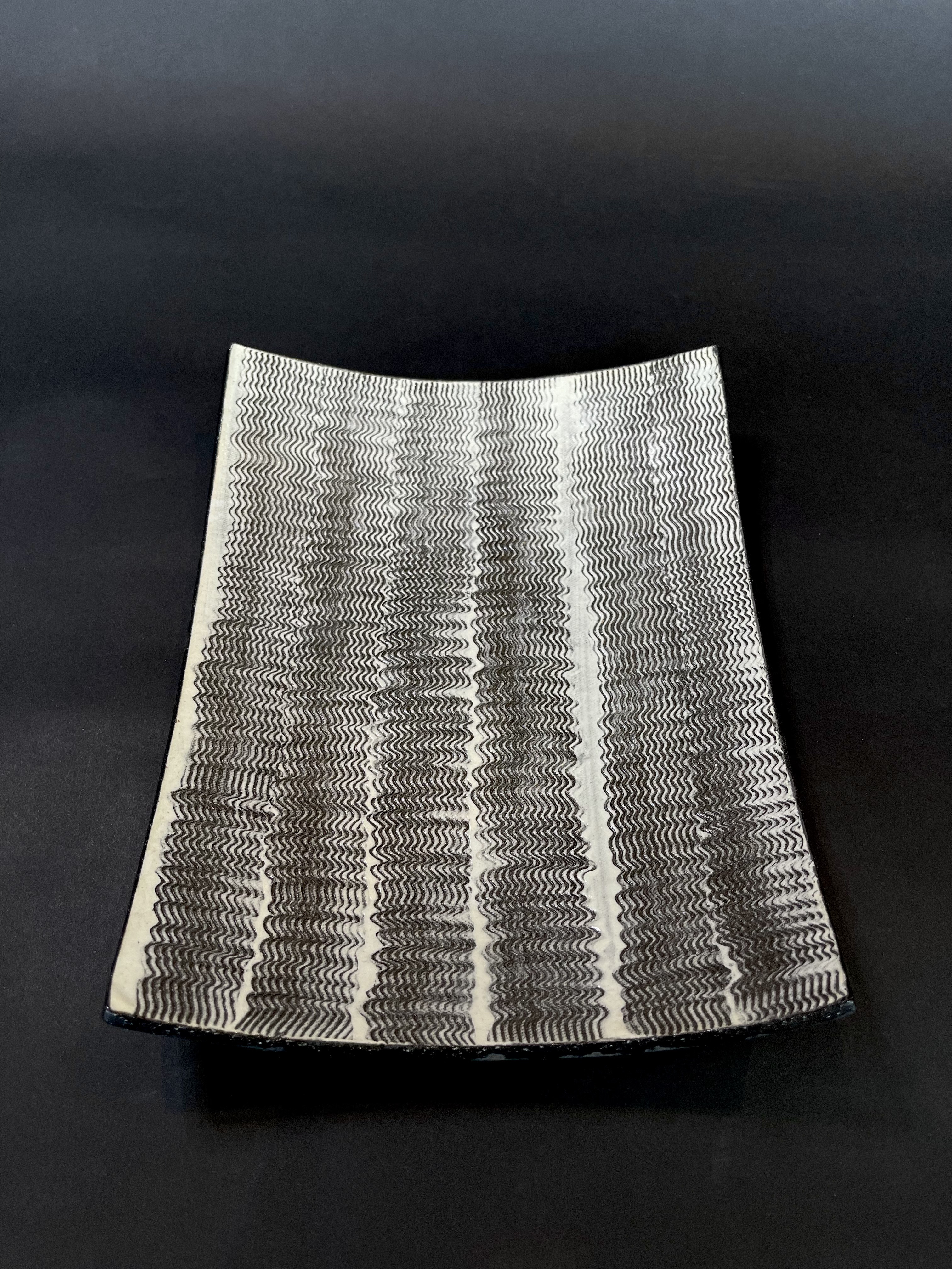 【暮らし神器】パスタプレート　カレー皿　波形紋皿 （受注随時制作）