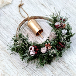 ブルーアイス 針葉樹 フレッシュ グリーン クリスマスリース