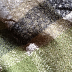 値下げ　手織りシルクエクストラファインラムウールのフェルトマフラー　ファッション　防寒 7枚目の画像