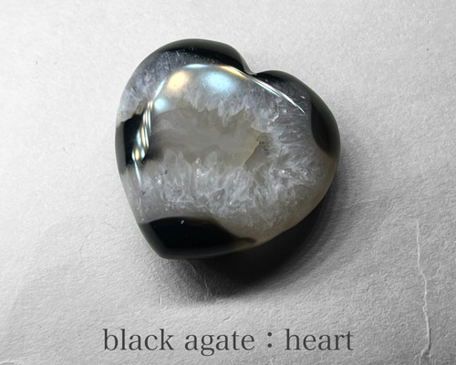 ブラックアゲート ハート cd3fd444c90ca0b6963e101662af0e
