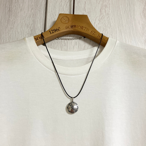 silver925 コンチョ フェザー シルバー ネックレス ペンダント