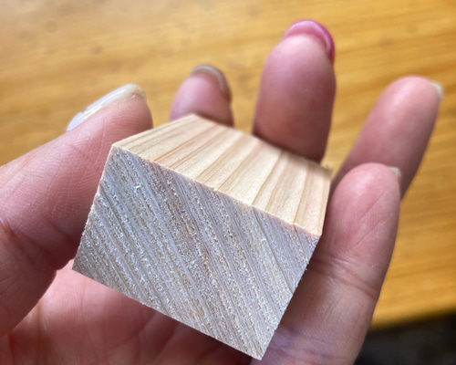 消しゴムはんこの持ち手500個　消しゴムはんこ　スタンプ台木　ゴム印はんこ　檜香 消しゴムはんこの持ち手500個 消しゴムはんこ スタンプ台木