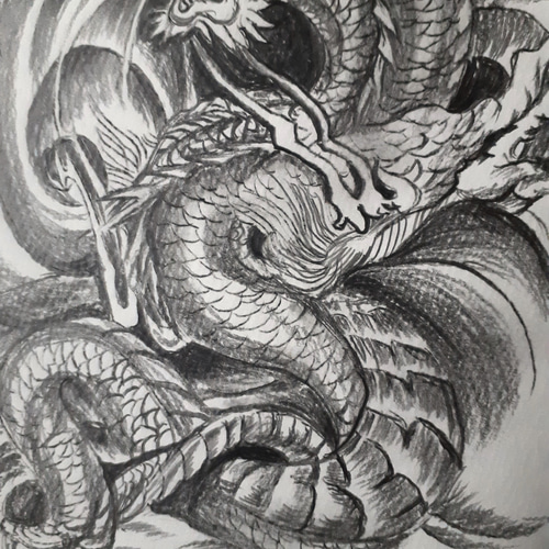 干し柿 鉛筆画 干し柿 鉛筆画 山頂から望む琵琶湖 Color pencil drawing of