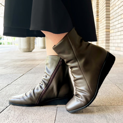 まるで魔法のブーツ♪茶色も追加♪更に快適になりました♪Creemaにも登場♪吸い付くようなフィット感と驚きの軽さ♪ 1枚目の画像