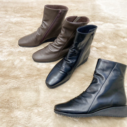 まるで魔法のブーツ♪茶色も追加♪更に快適になりました♪Creemaにも登場♪吸い付くようなフィット感と驚きの軽さ♪ 3枚目の画像