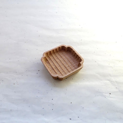 kiwaha 隅入盆　（栗） 30cm×30cm 美品　お盆　トレイ ご予約商品】入隅 我谷盆 栗 30×30×2.5cm ナチュラル お盆