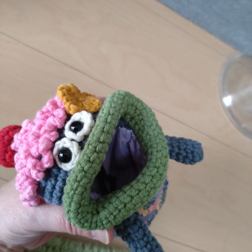 即納 パクパクモンスター キーケース 小物入れ キーケース ♡ラブリー