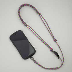 Smartphone Strap "Knot Psychedelic-Camo" スマホ ショルダー ストラップ 1枚目の画像