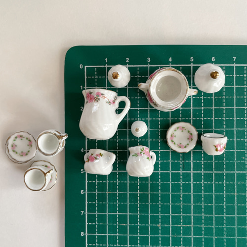ティーセット ミニチュア 陶器 | アンティーク雑貨店 Antique