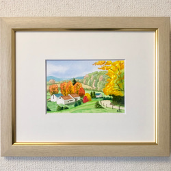 油彩画　「　ボタン園　」　原画　額付 油彩画 「 ボタン園 」 原画 額付 油彩画 洋画 (油絵額縁付きで