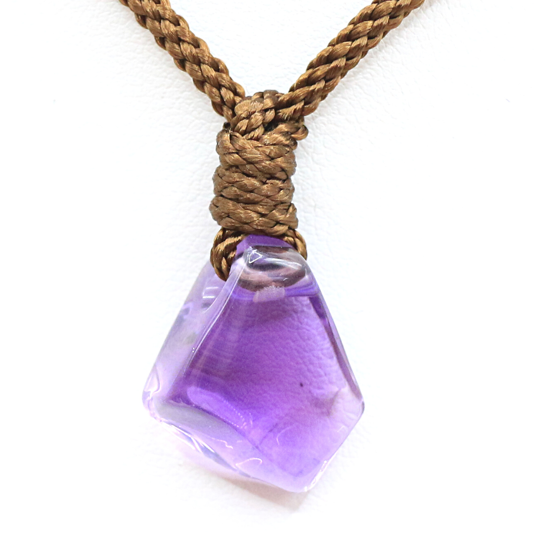 アメジスト 穴あき 原石 genseki72