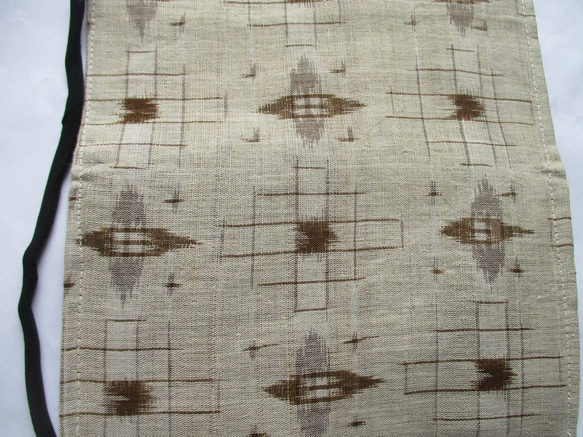 ７４３４　麻の着物で作った和風財布・ポーチ　#送料無料 10枚目の画像