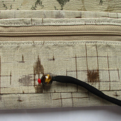 ７４３４　麻の着物で作った和風財布・ポーチ　#送料無料 7枚目の画像