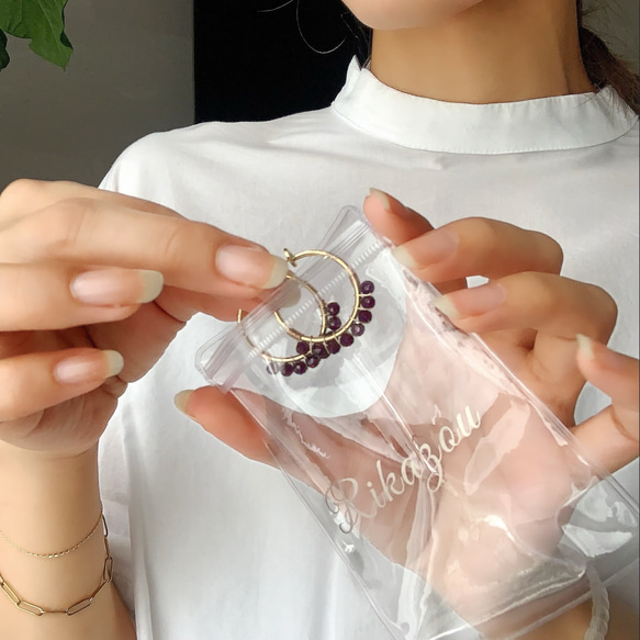 【ため息級の繊細華奢デザイン✶】欲しかった両耳イヤーカフ*✴︎14kgf/Silver925Filled 15枚目の画像