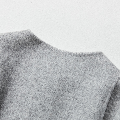 シーン選ばず使える大人のショートコート ウールコート ライト