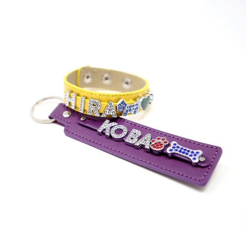 イニシャルパーツ用ブレスレット アクセサリー ネーム 推し活 ペット