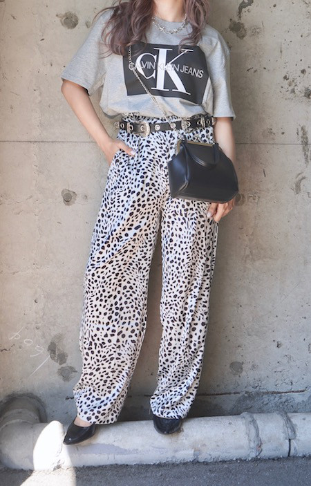 Dalmatian Wide Easy Pants (white) ロングパンツ ホワイト 白 カジュアル