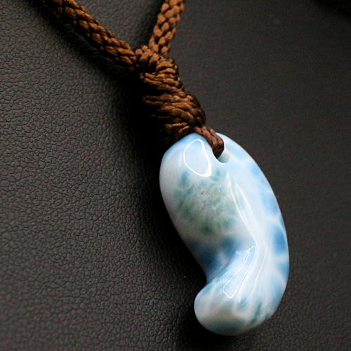 勾玉 ラリマー magatama120 ネックレス・ペンダント せんとば～な～堂