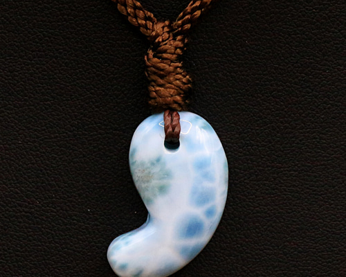 勾玉 ラリマー magatama120 ネックレス・ペンダント せんとば～な～堂