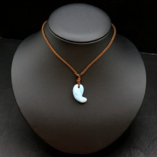 勾玉 ラリマー magatama120 ネックレス・ペンダント せんとば～な～堂