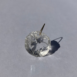 K18、かちわり水晶ペンダントトップ 5枚目の画像