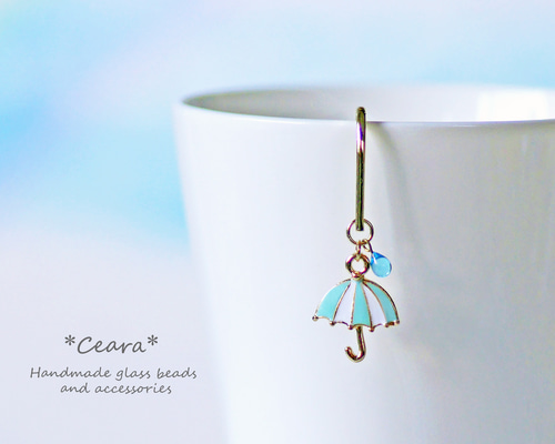 ハンドメイド　ブックマーカー　しおり　«No.145»　キラキラ♡ガラスドーム ハンドメイド ブックマーカー しおり «No.145» キラキラ♡ガラス