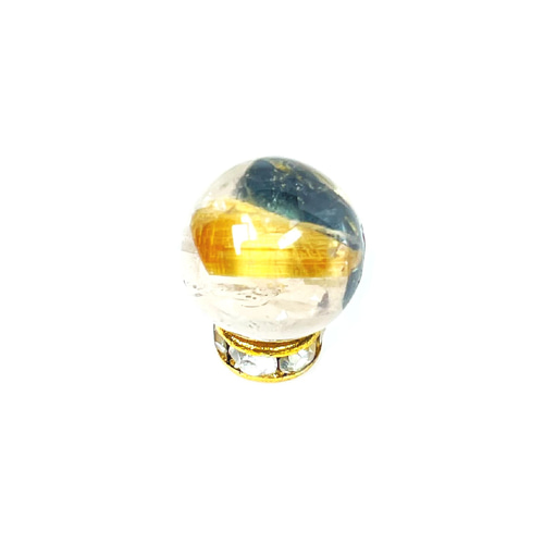 ヘマタイトから出る虹が神秘的】一点物 10ミリ 1粒売り 太陽
