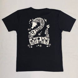 【受注制作】2024年「辰年」ドライTシャツ・長袖Tシャツ 1枚目の画像