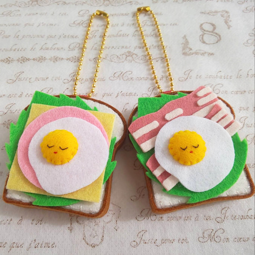 パンキーホルダーチョコパンデニッシュプレッツェルミニチュア食品サンプル