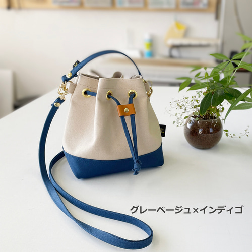 kotomana☆オーダー巾着バッグ スタッズ巾着バッグ | HANNA CLOSET online