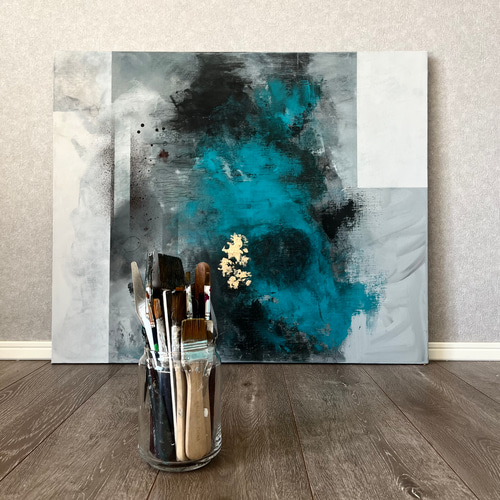 現代アート　73×60.5㎝　F20 大きめ　モダン　絵画　原画　抽象画 現代アート 73×60.5㎝ F20 大きめ モダン 絵画 原画 抽象画 絵画