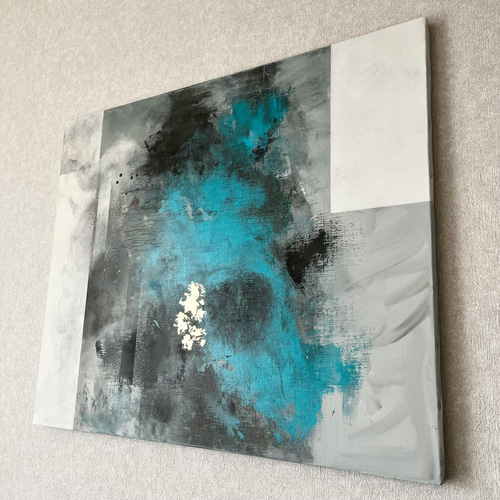 現代アート 73×60.5㎝ F20 大きめ モダン 絵画 原画 抽象画 絵画