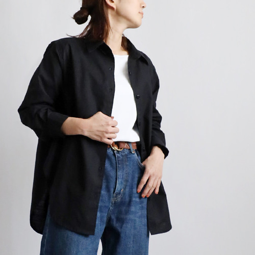 夏／最終SALE 上質ギマ擬麻コットン 後ろ姿も抜かりない背中
