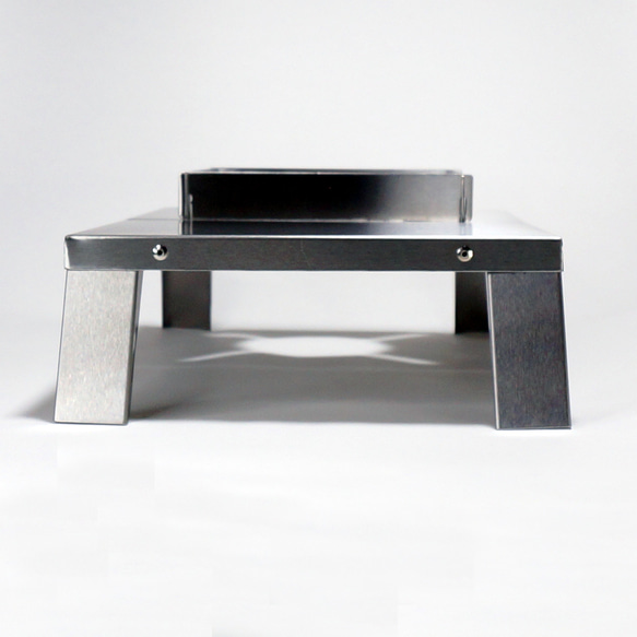 【tool-k】シングルバーナー用遮熱テーブル　防風機能付き　 5枚目の画像